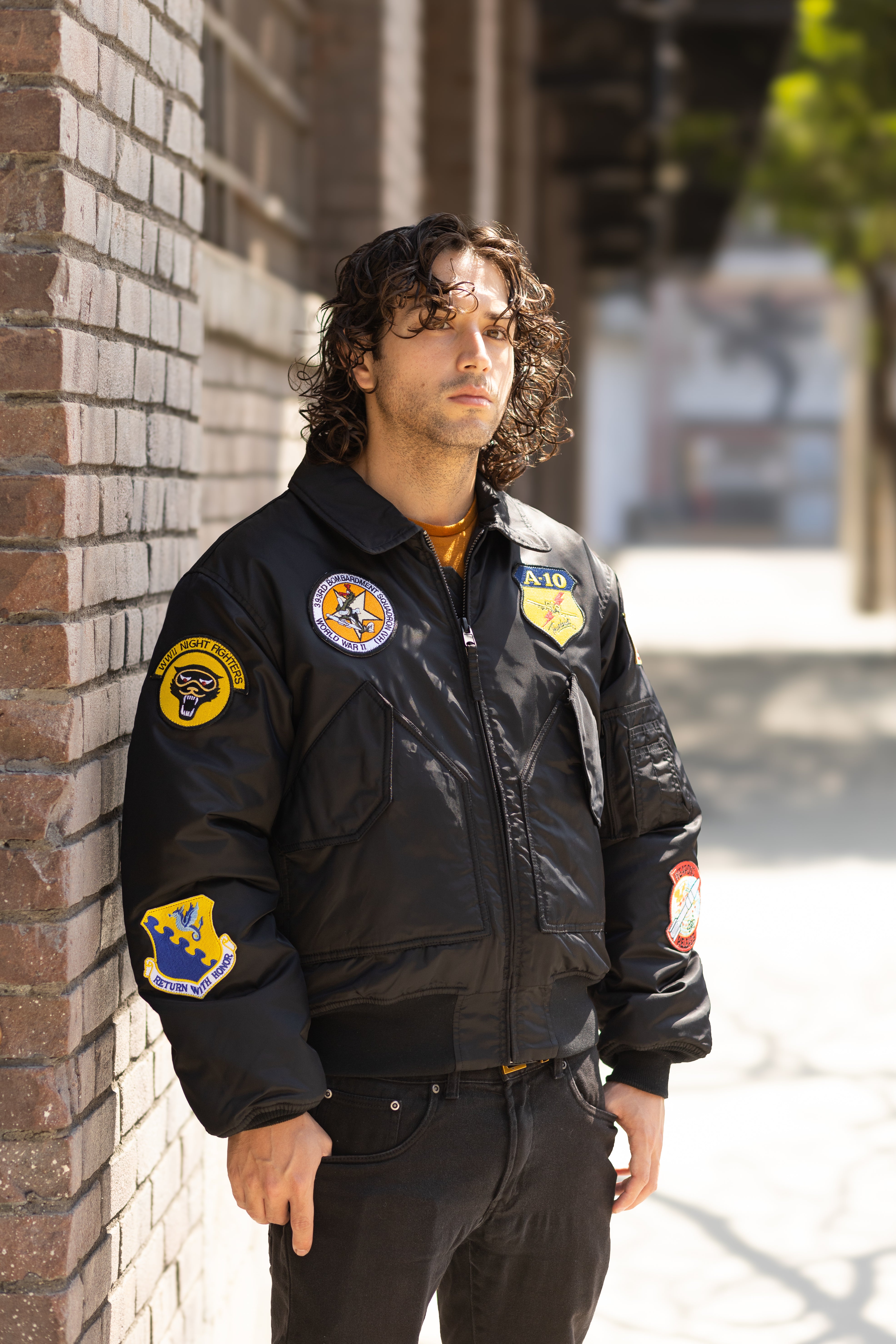 Adult CWU Squadron Bomber Flight Jacket – Up and Away Adult CWU Squadron Bomber Flight Jacket – Up and Away