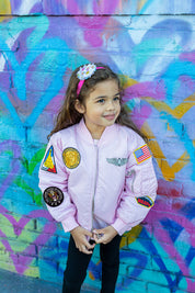 MA-1 Flight Jacket – Pink