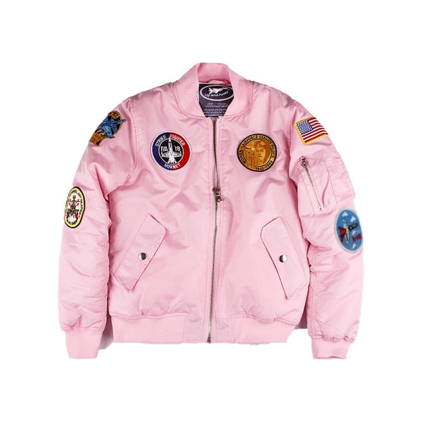 MA-1 Flight Jacket – Pink