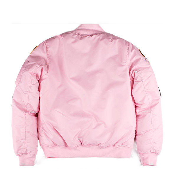 Adult MA-1 Flight Jacket – Pink – Up and Away