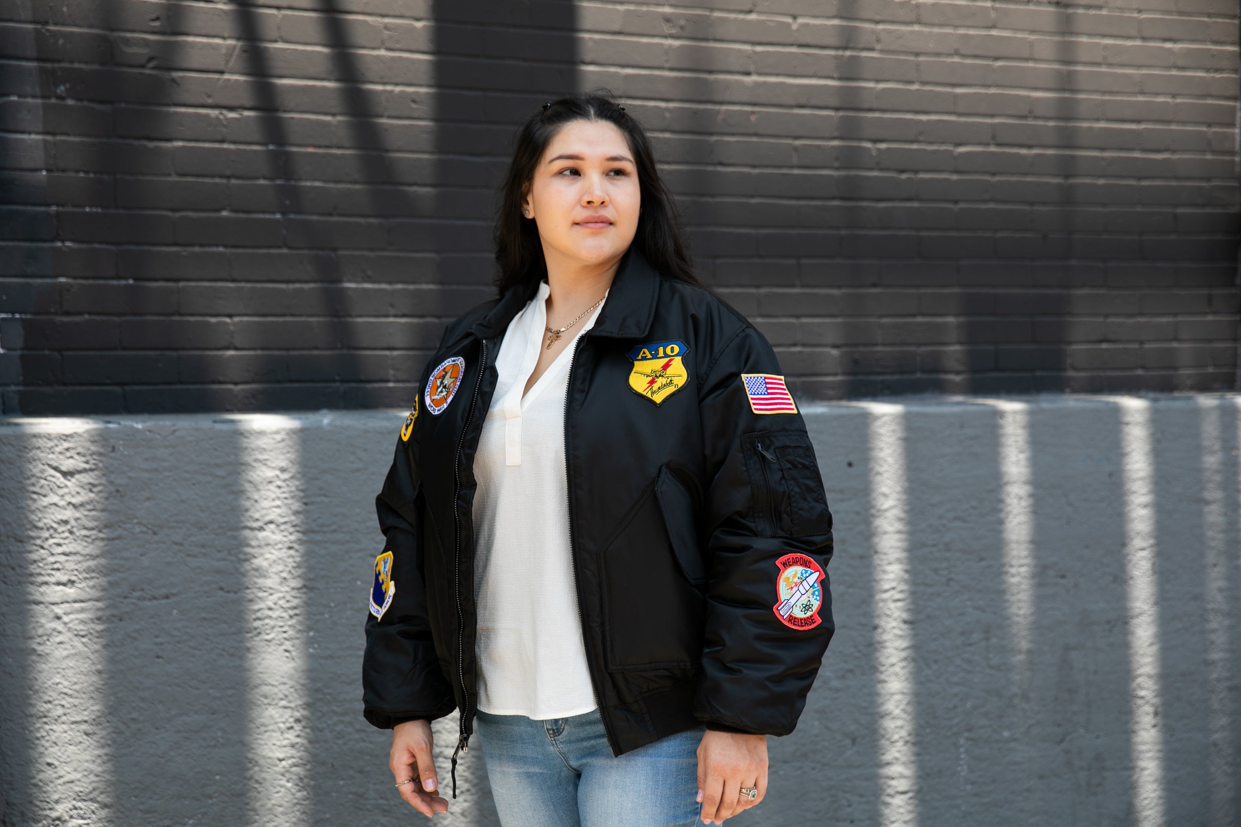 Adult CWU Squadron Bomber Flight Jacket – Up and Away