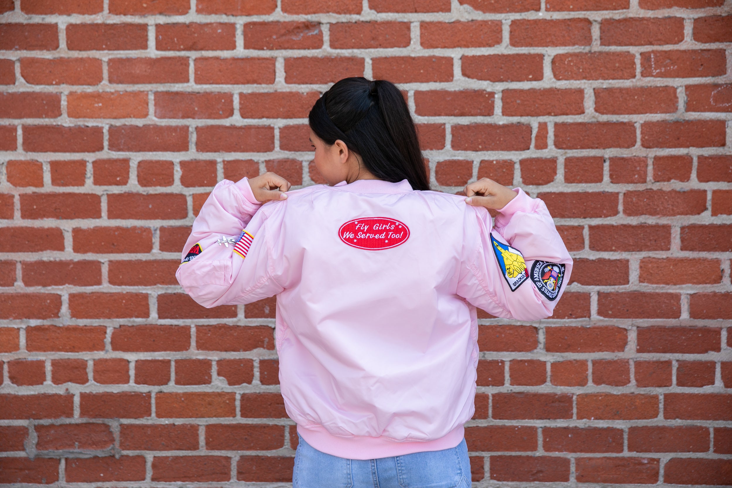 MA-1 Flight Jacket – Pink