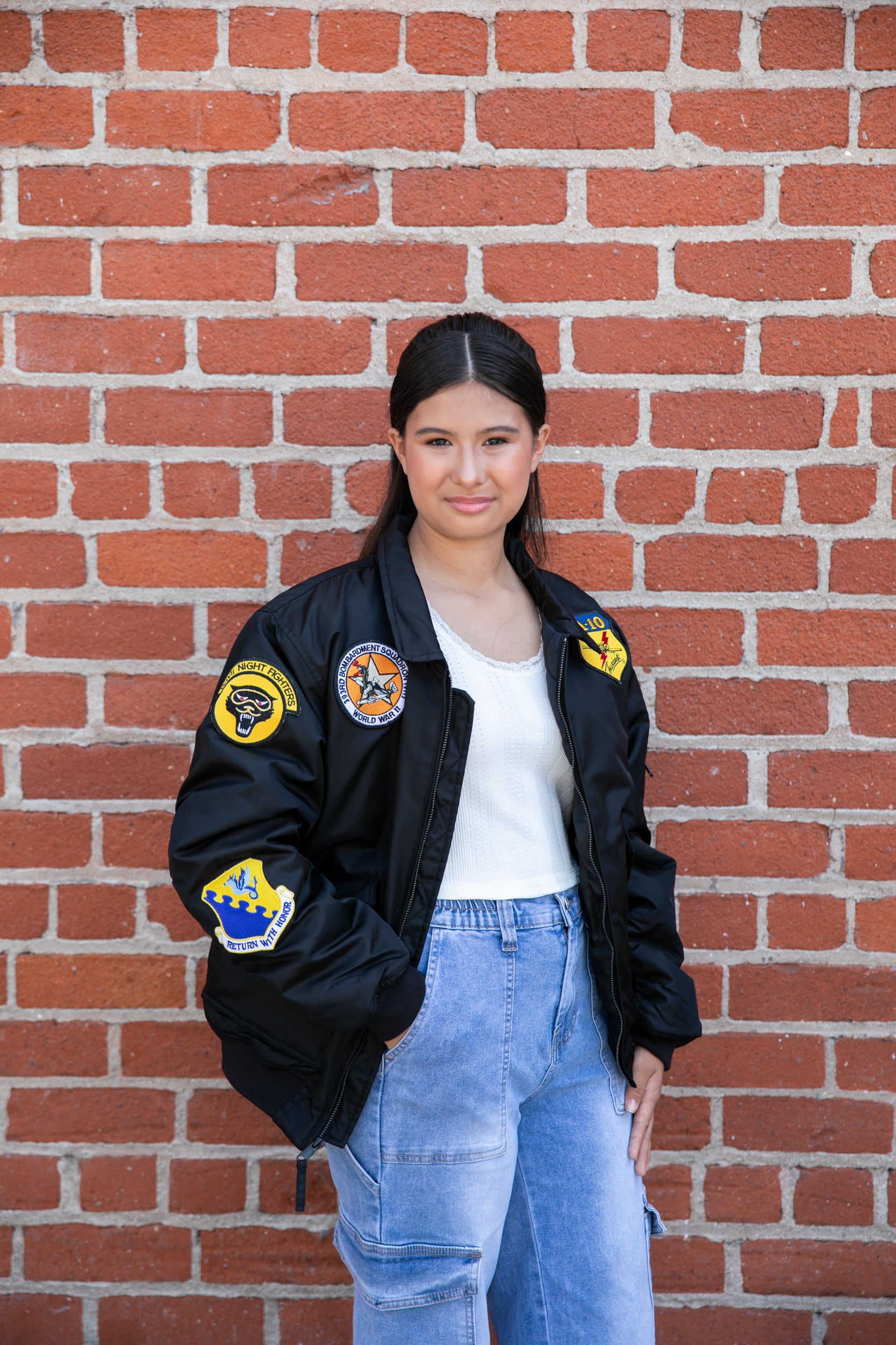 Youth CWU Squadron Bomber Flight Jacket