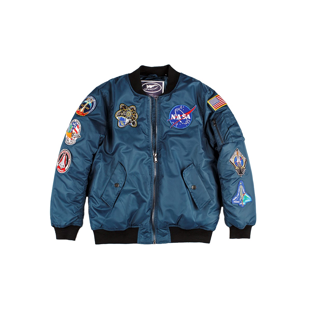 Adult MA-1 Green Flight Jacket | Up and Away